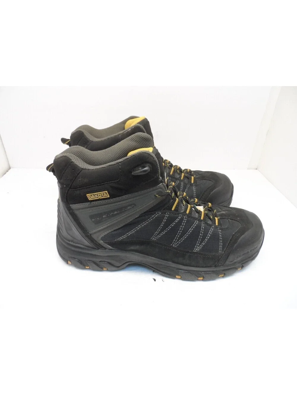 DAKOTA Men's Mid-Cut Quad Comfort Steel Toe CP Work Boot 26039MDQC-AS 10W/L